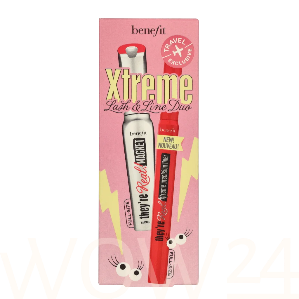 Benefit Benefit They&acute;Re Real! Xtreme Lash & Line Duo&nbsp;Mascara blakstienų tu&scaron;as