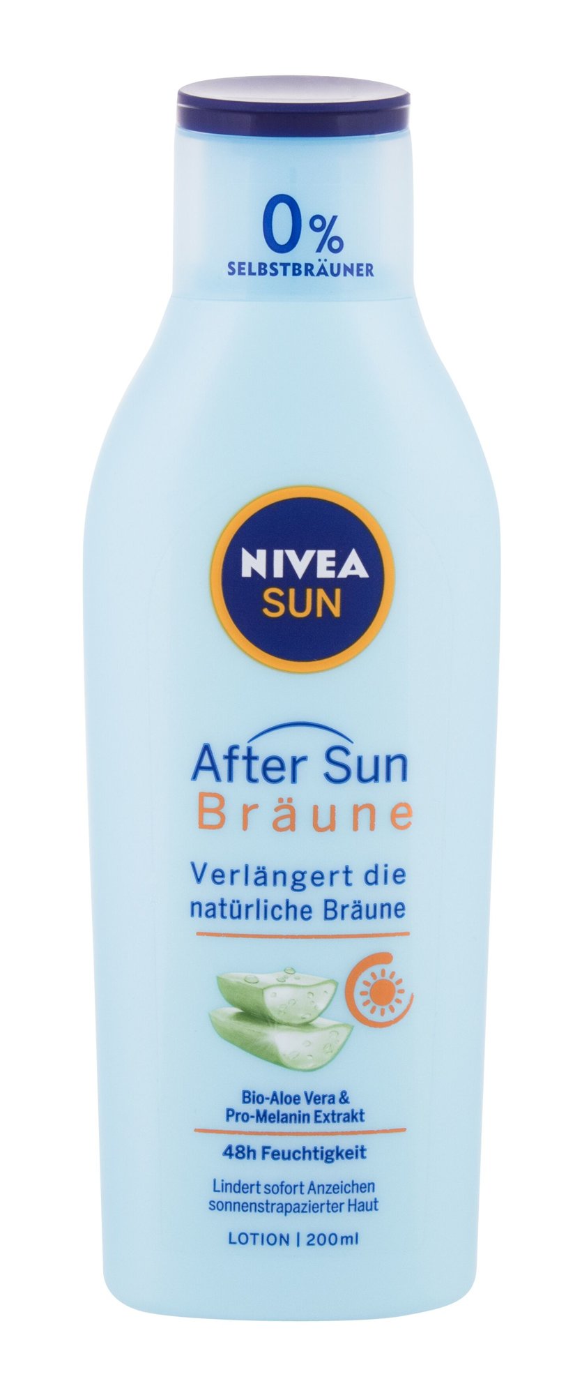 Nivea After Sun Bronze Priežiūra po saulės 200 ml Damaged box