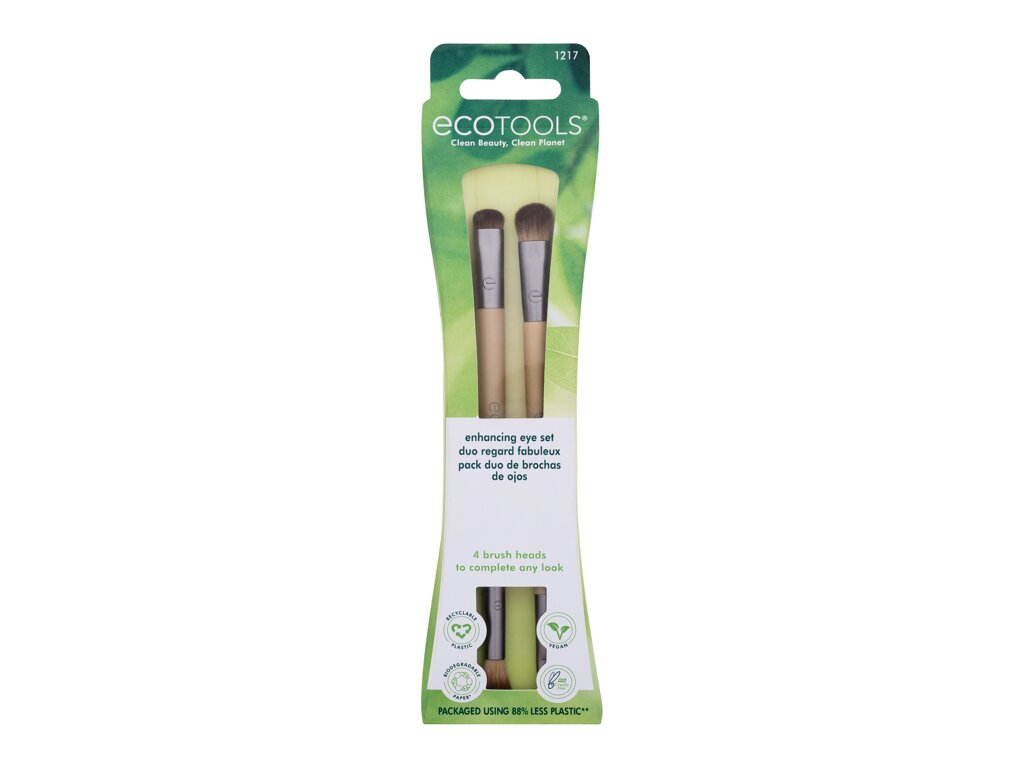 EcoTools Brush Enhancing Eye Set &Scaron;epetėlis 1 ml Damaged box