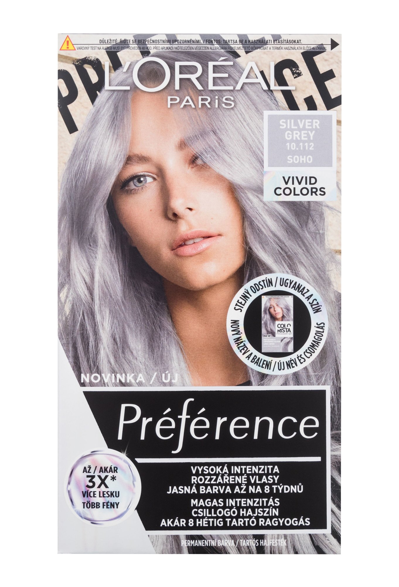 L'Oréal Paris Préférence Vivid Colors moteriška plaukų priemonė