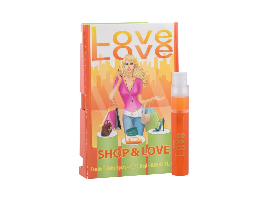 Love Love Shop & Love 1,6ml kvepalų mėginukas Moterims EDT