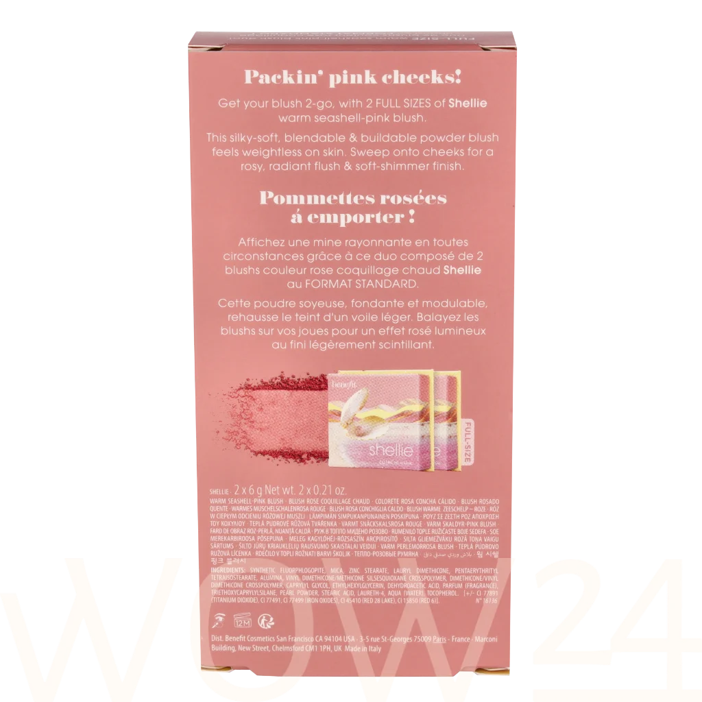 Benefit Benefit Cheek It Twice Blush Duo Set 12 g skaistalai