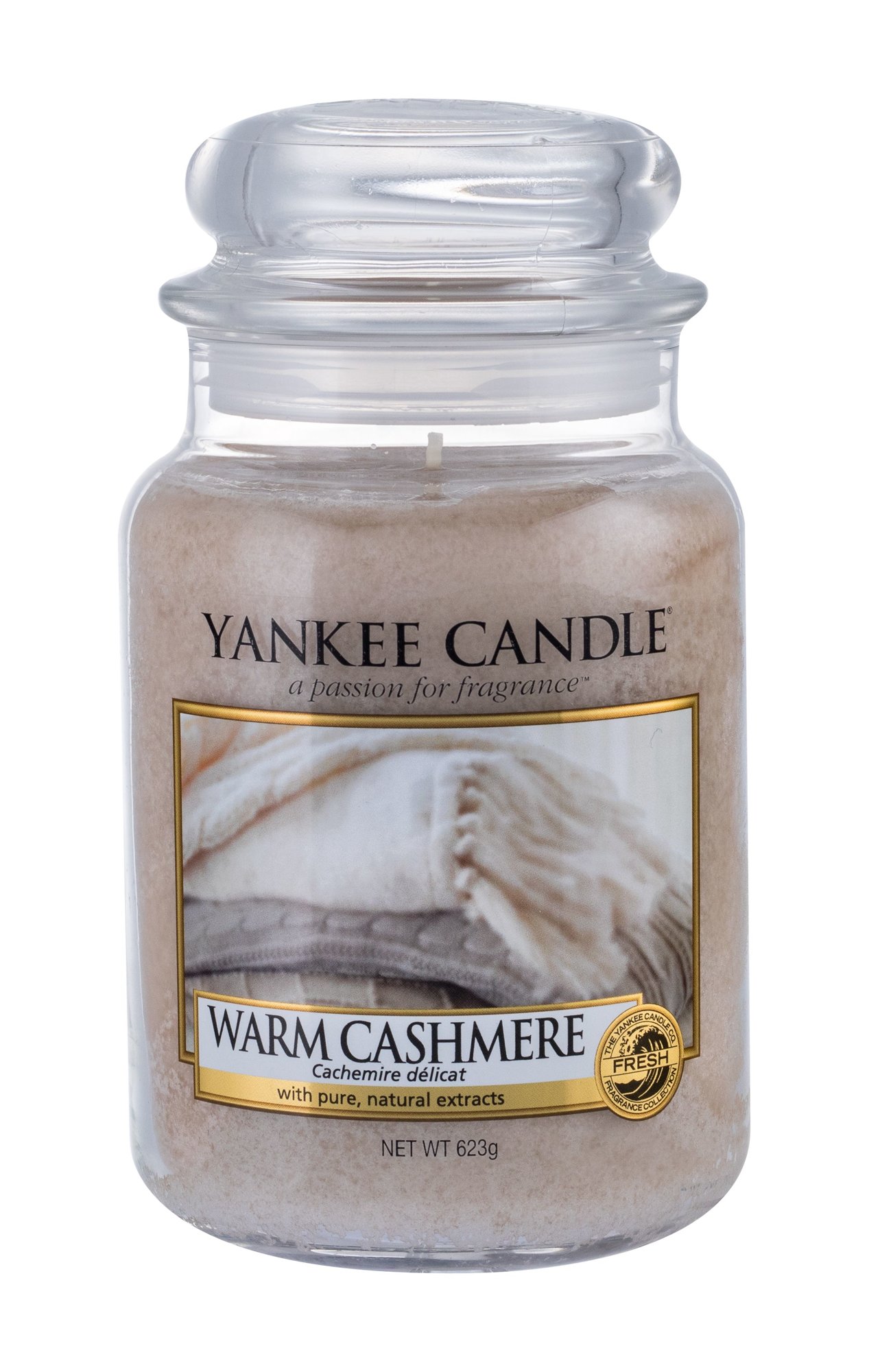 Yankee Candle Warm Cashmere 623g Kvepalai Unisex Scented Candle