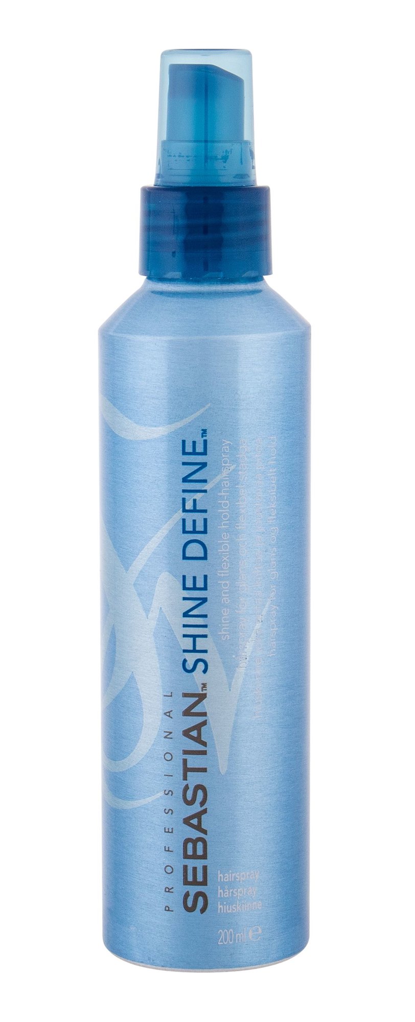 Sebastian Professional Shine Define 200ml plaukų blizgesio priemonė (Pažeista pakuotė)