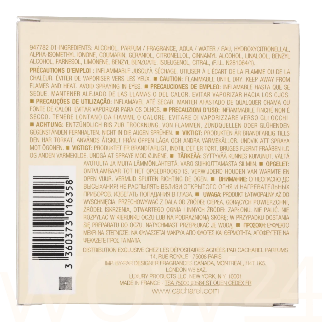 Cacharel Cacharel Noa Edt Spray 100 ml kvepalai Moterims EDT