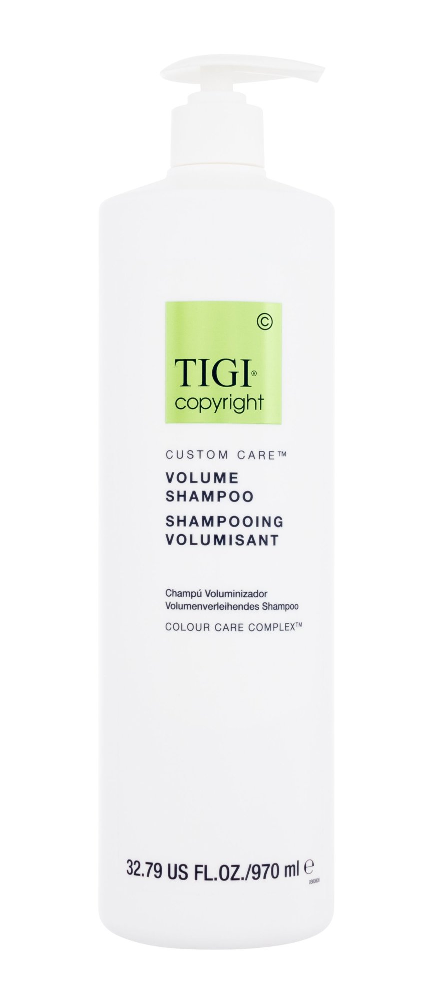 Tigi Copyright Custom Care Volume Shampoo šampūnas