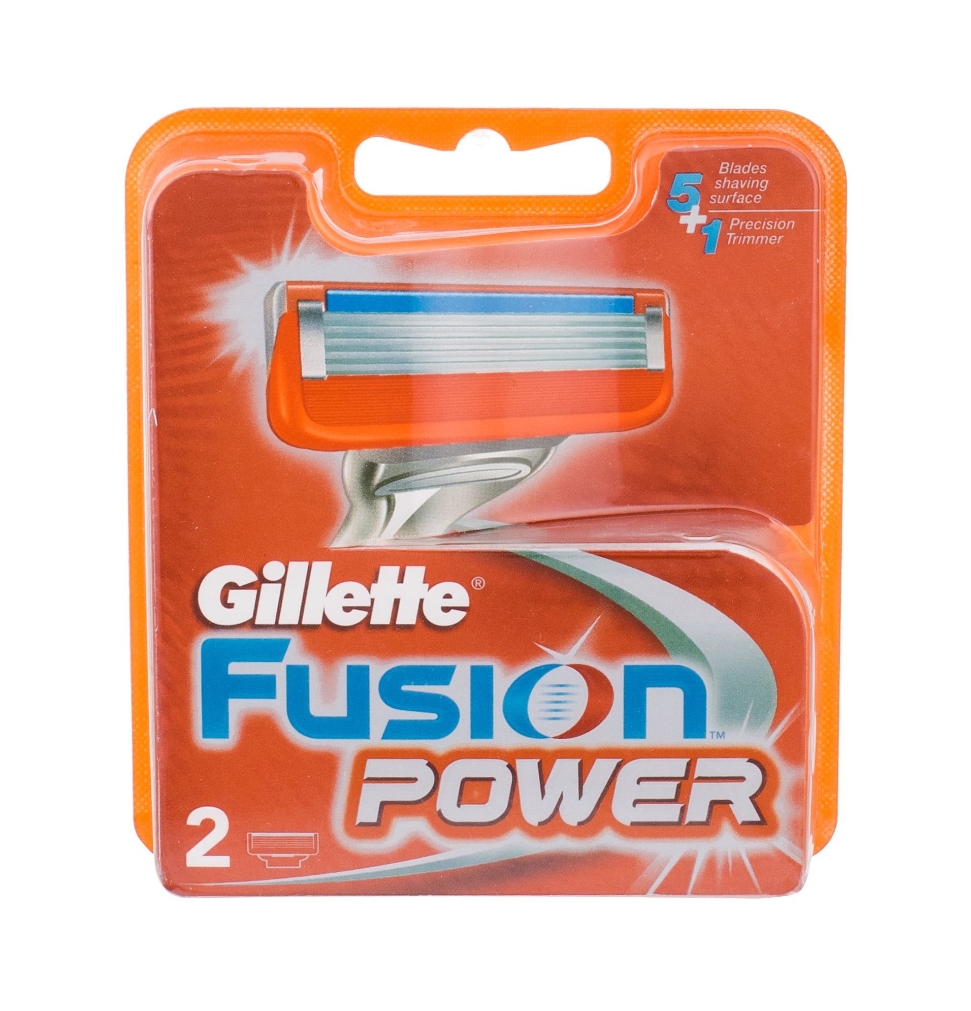 Gillette Fusion Power 2vnt skustuvo galvutė