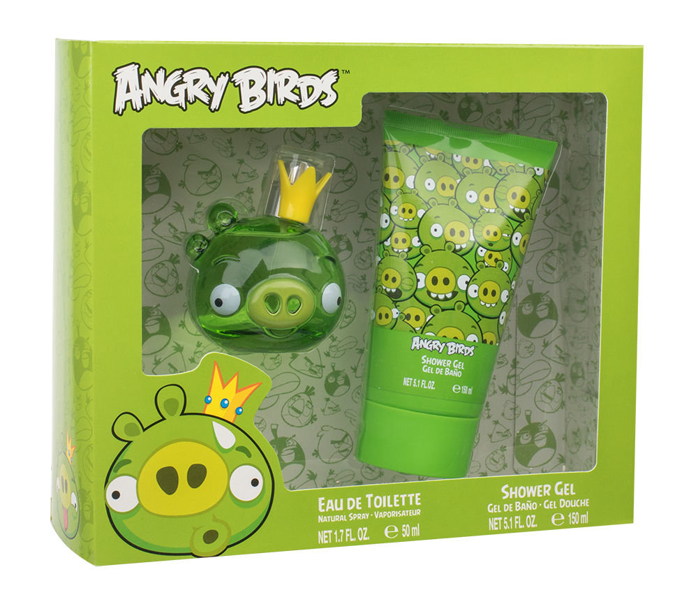 Angry Birds Angry Birds King Pig 50ml Edt 50 ml + Shower Gel 150 ml Kvepalai Vaikams EDT Rinkinys