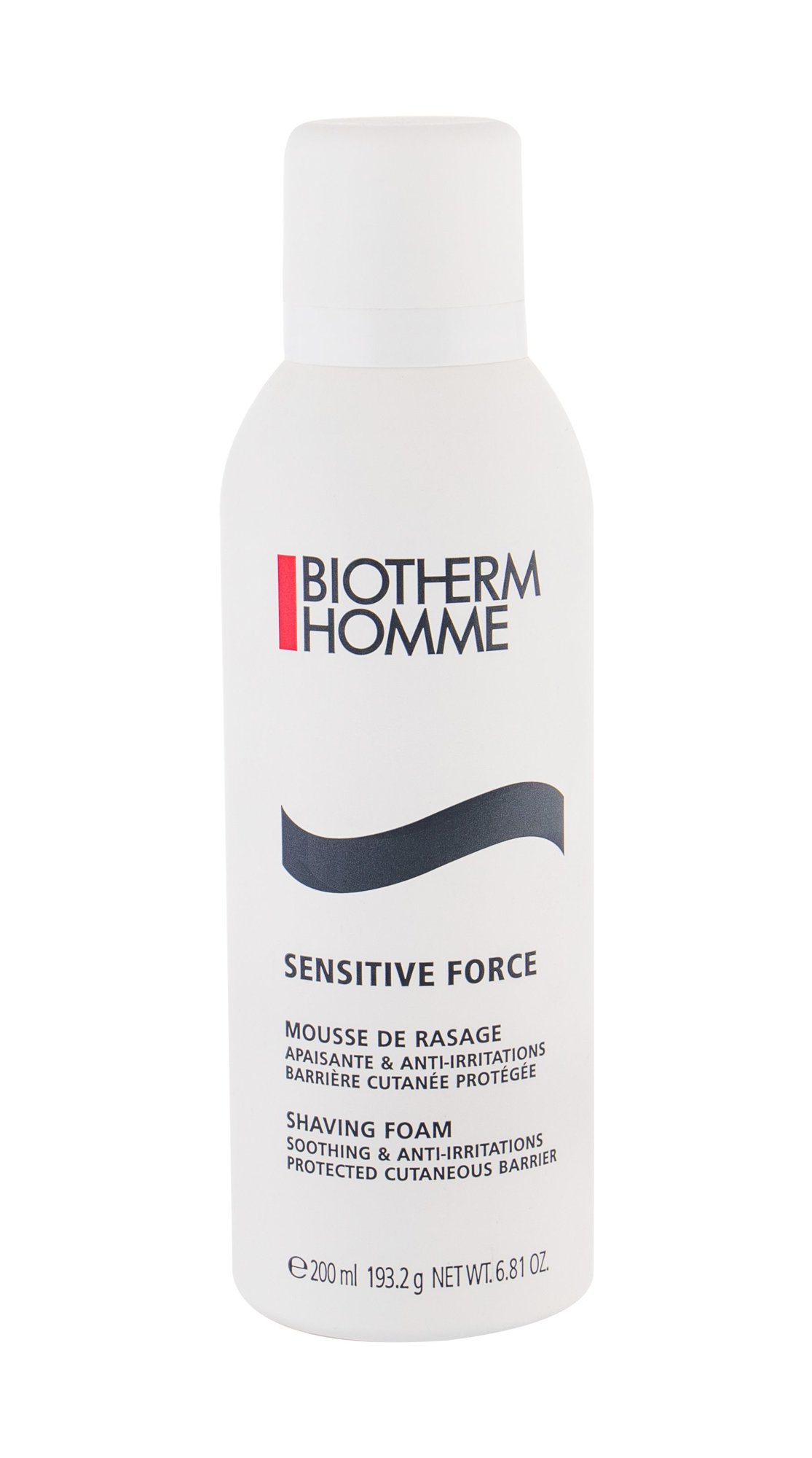 Biotherm Homme Sensitive Force 200ml skutimosi putos