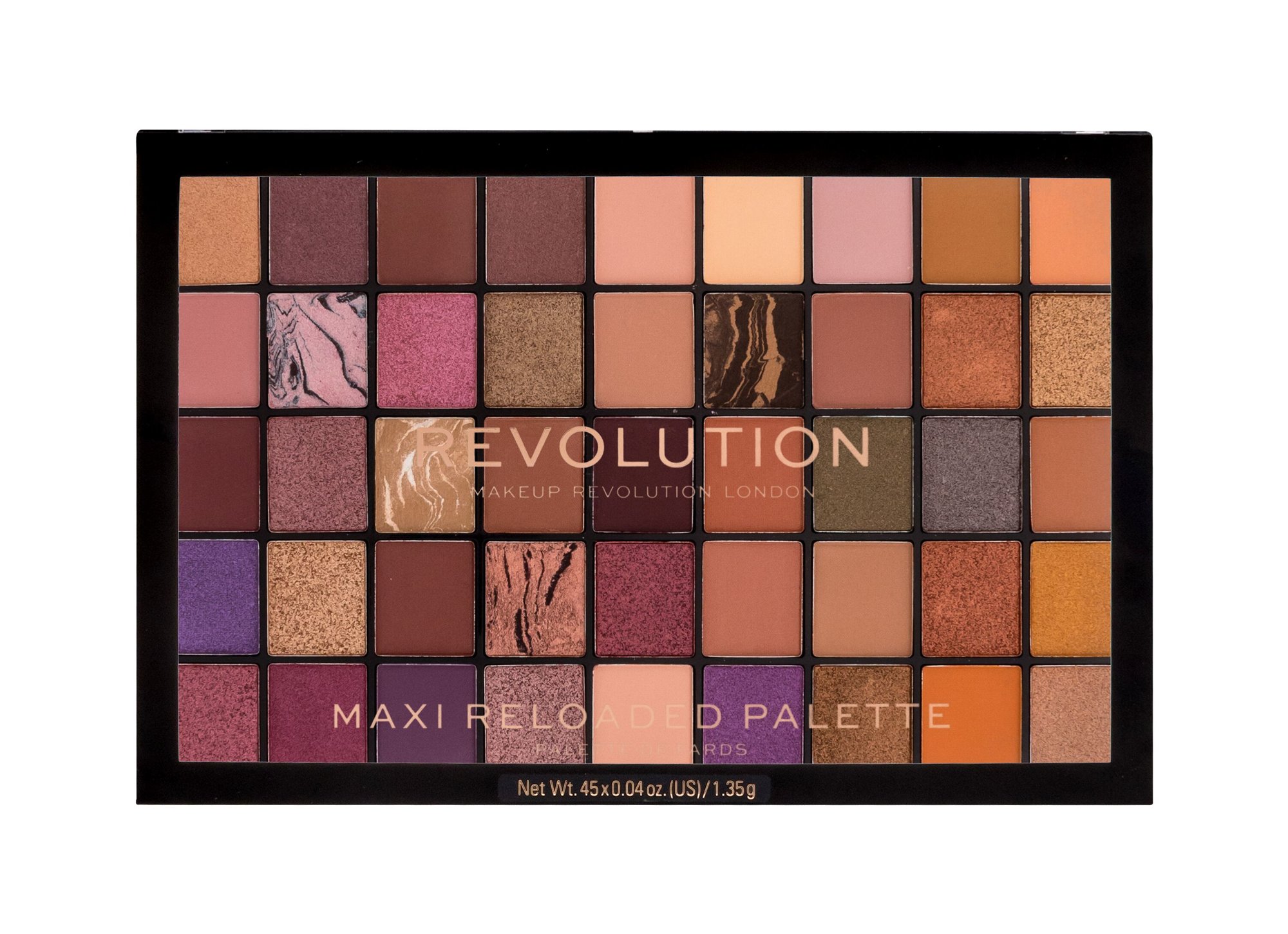 Makeup Revolution London Maxi Re-loaded šešėliai