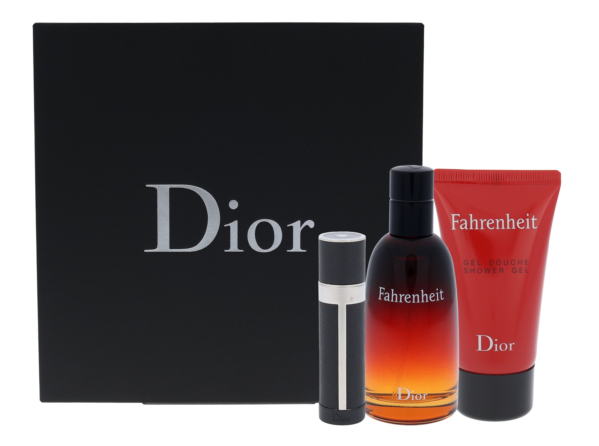Christian Dior Fahrenheit 50ml Edt 50 ml + Edt 3 ml + Shower Gel 50 ml Kvepalai Vyrams EDT Rinkinys