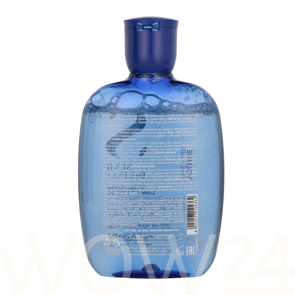 Alfaparf Alfaparf Semi Di Lino Volumizing Low Shampoo 250 ml &scaron;ampūnas