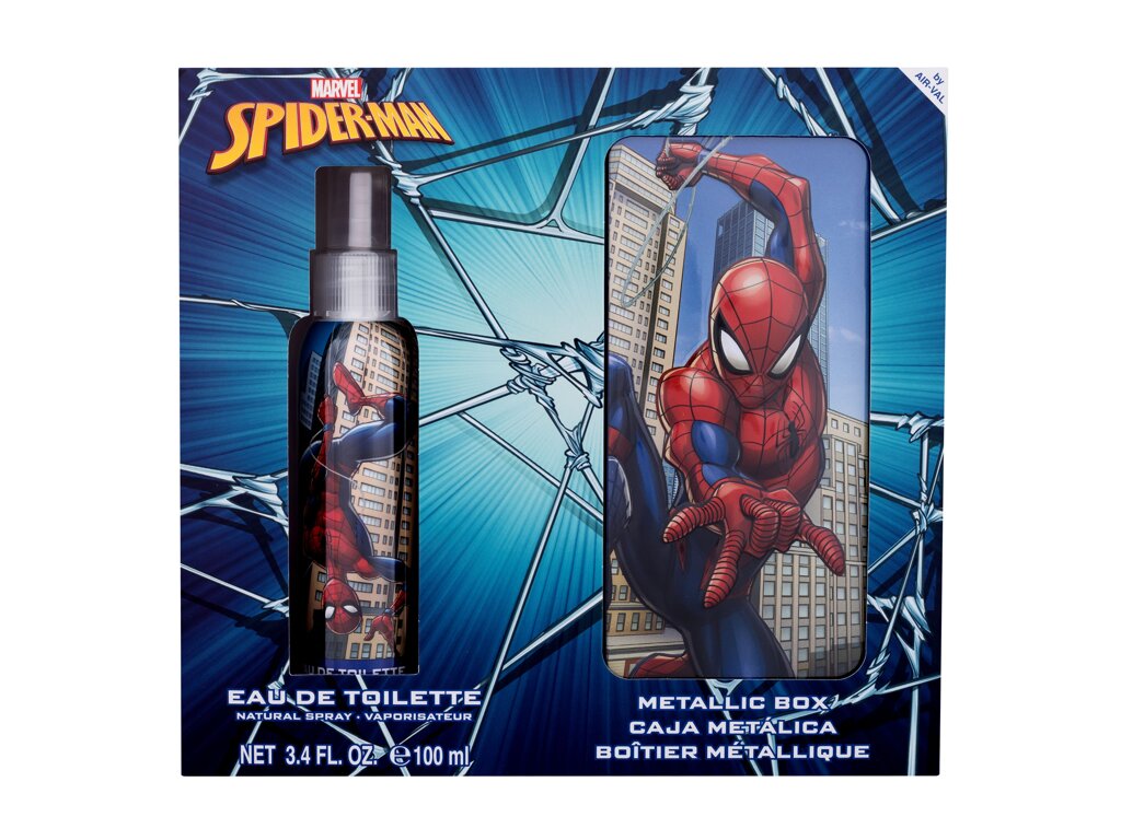 Marvel Spiderman 100ml Edt 100 ml + Can Kvepalai Vaikams EDT Rinkinys