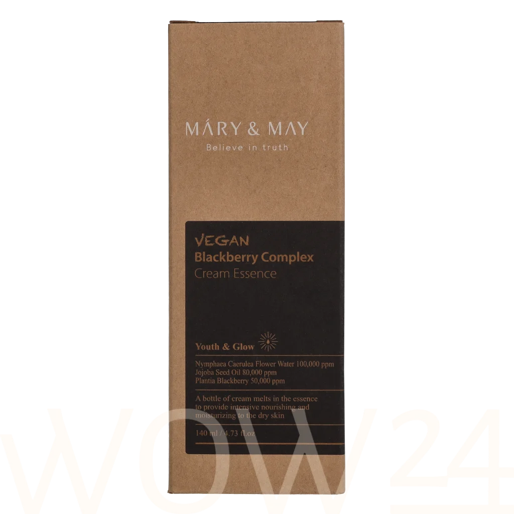 MARY & MAY Mary & May Vegan Blackberry Complex Cream Essence Drėkinamasis veido kremas Moterims