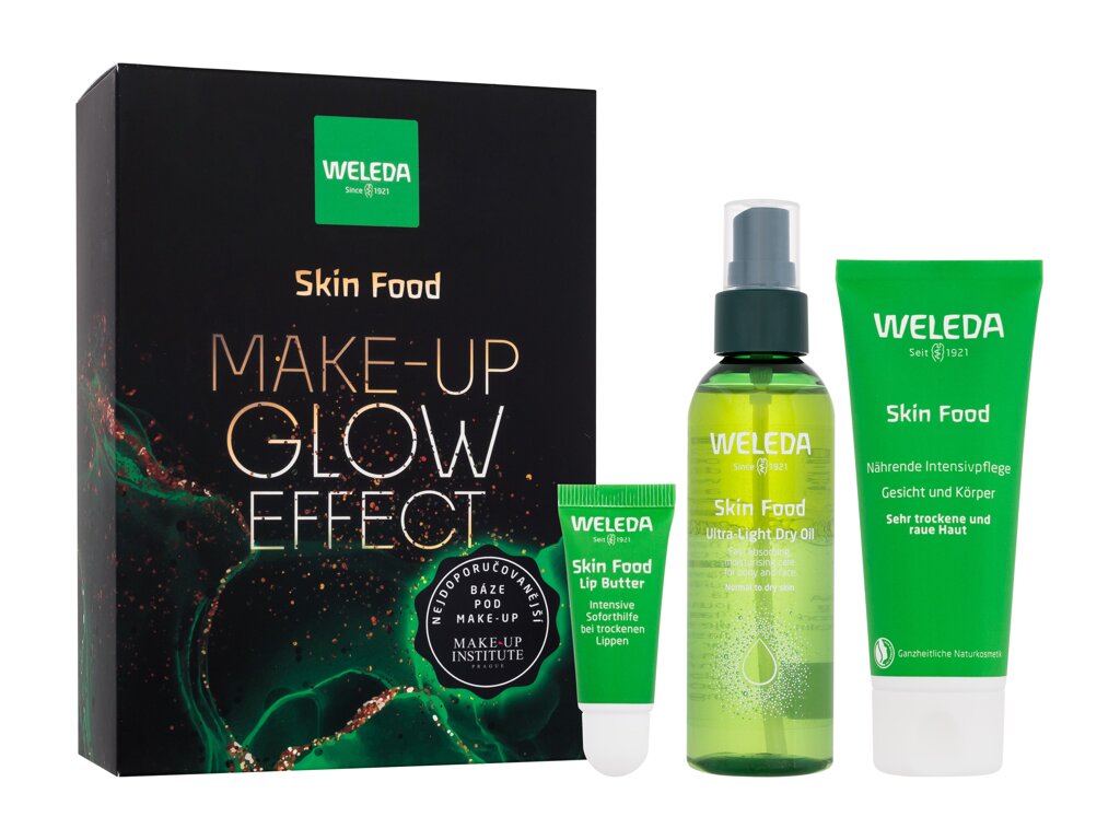 Weleda Skin Food Make-up Glow Effect lūpų balzamas