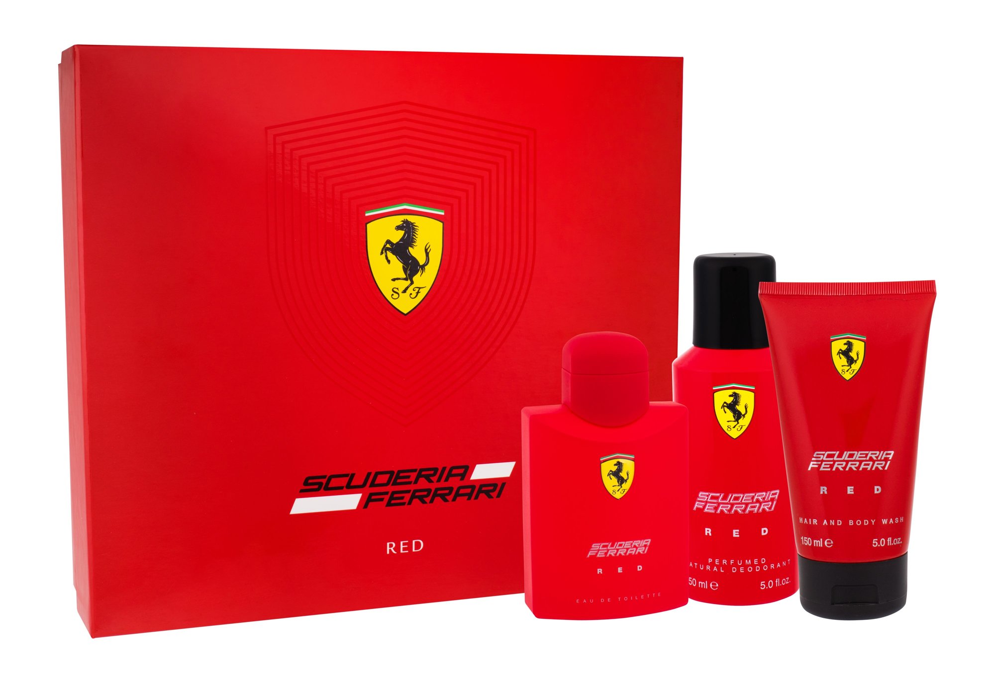 Ferrari Scuderia Ferrari Red Eau De Toilette 125 ml Set
