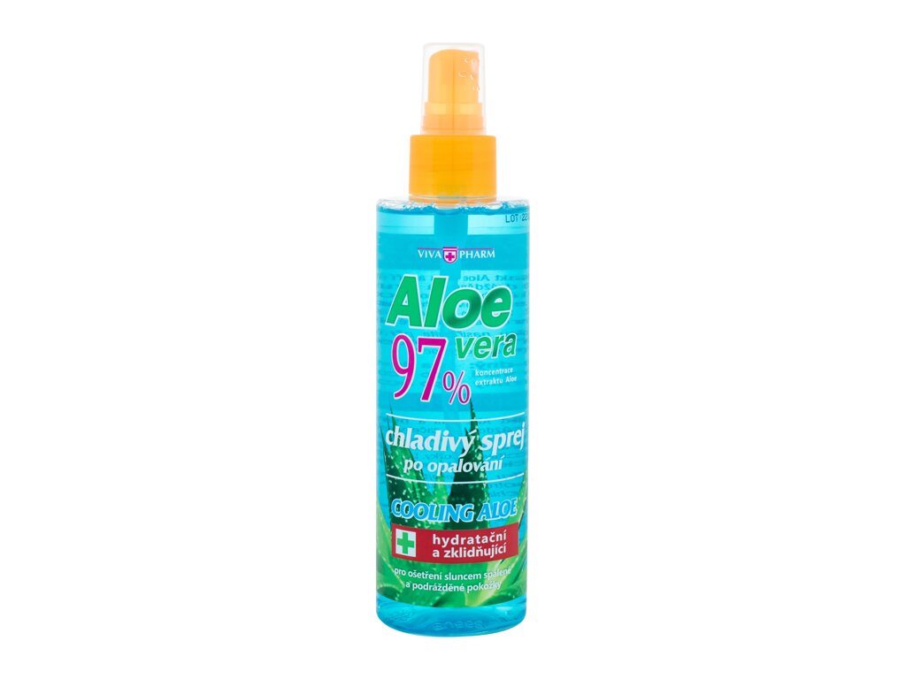 Vivaco VivaPharm Aloe Vera Cooling Spray Priežiūra po saulės 200 ml Damaged box