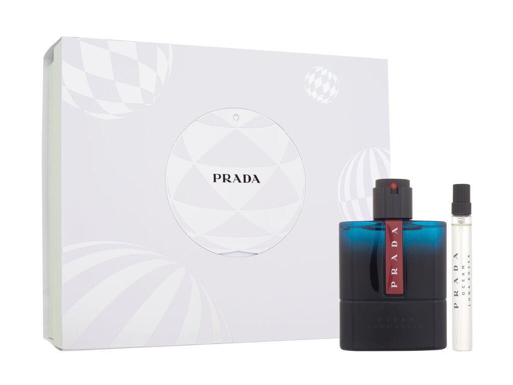 Prada Luna Rossa Ocean Eau De Toilette 100 ml Edt 100 ml + Edt 10 ml Set
