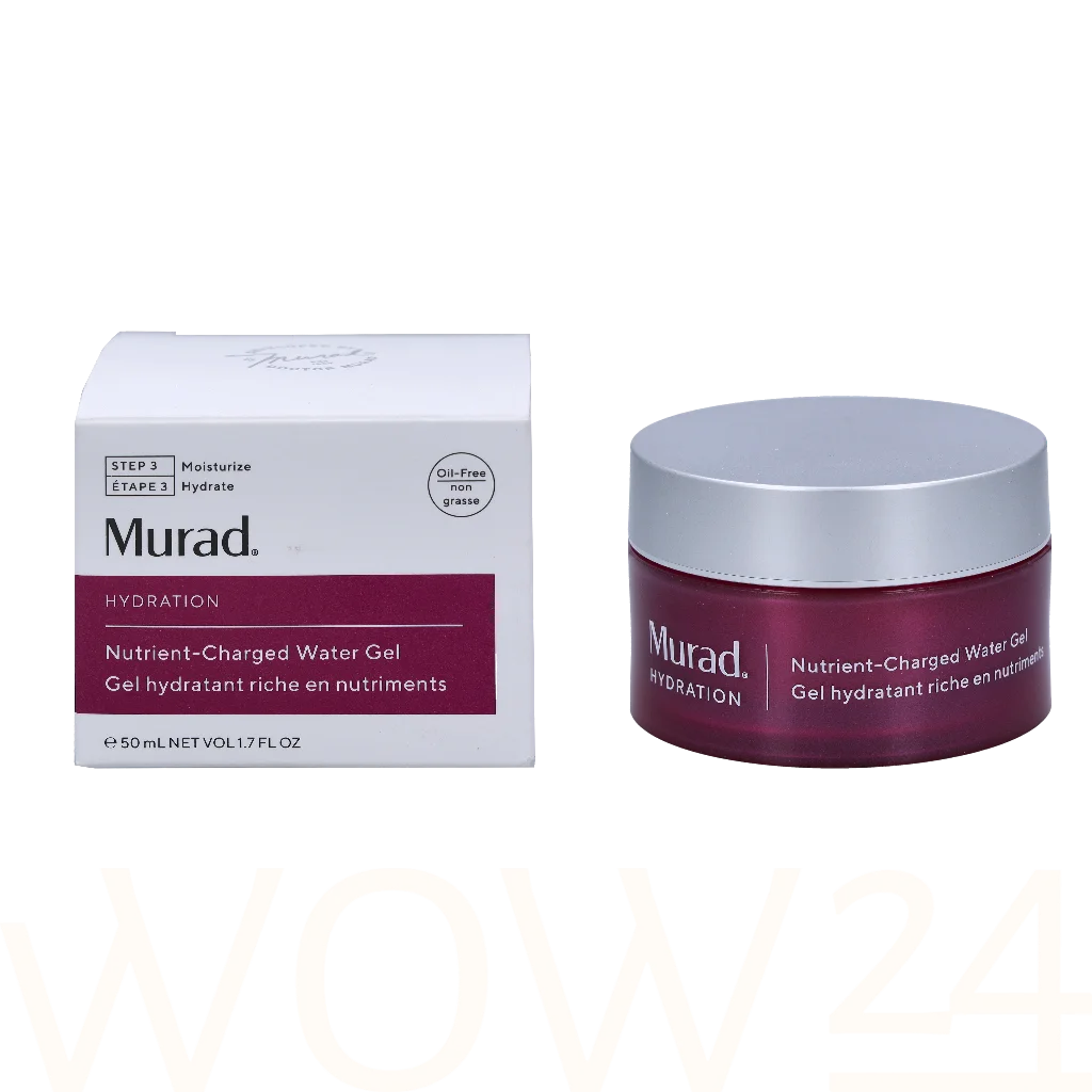 Murad Skincare Murad Nutrient-Charged Water Gel 50 ml natūrali veido odos priežiūros priemonė