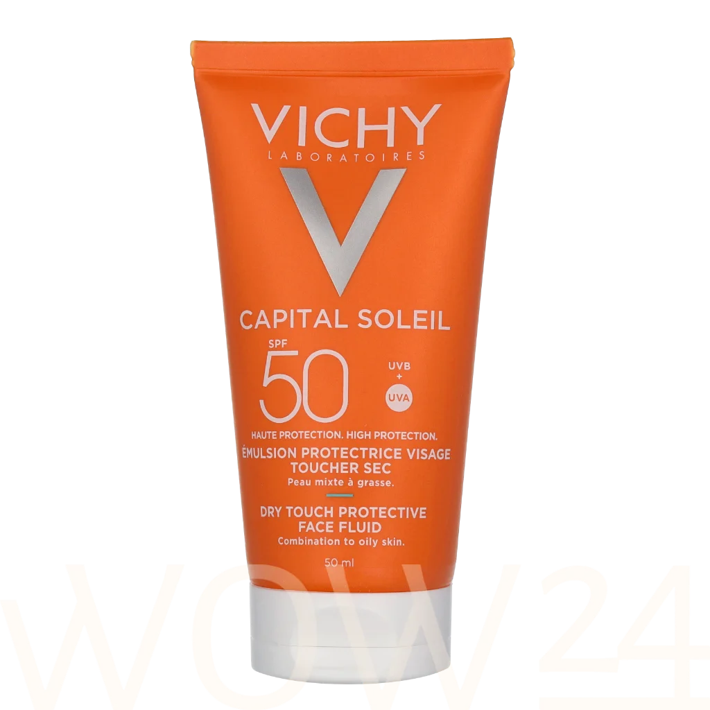 Vichy Vichy Ideal Soleil SPF50 Face Emulsion Dry Touch 50 ml veido apsauga
