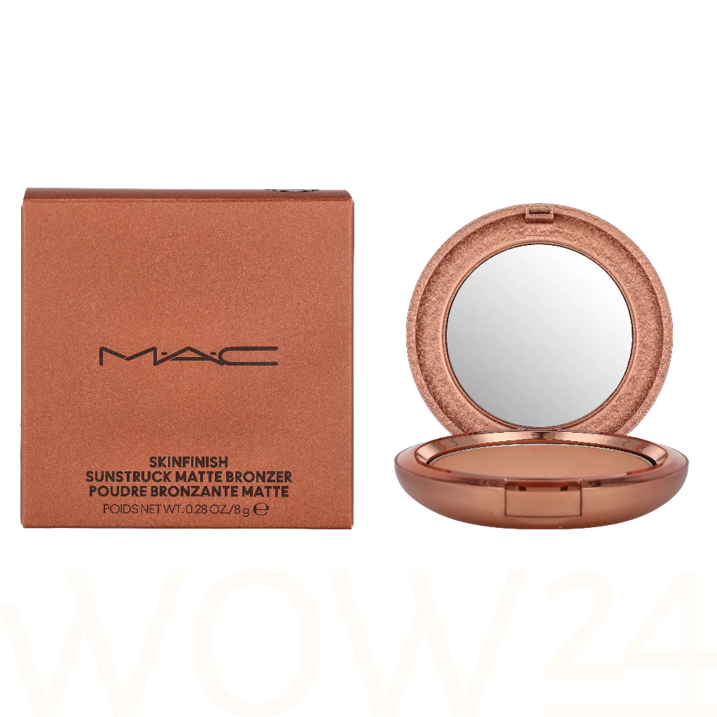 MAC MAC Skinfinish Sunstruck Matte Bronzer 8 g natūrali veido odos priežiūros priemonė