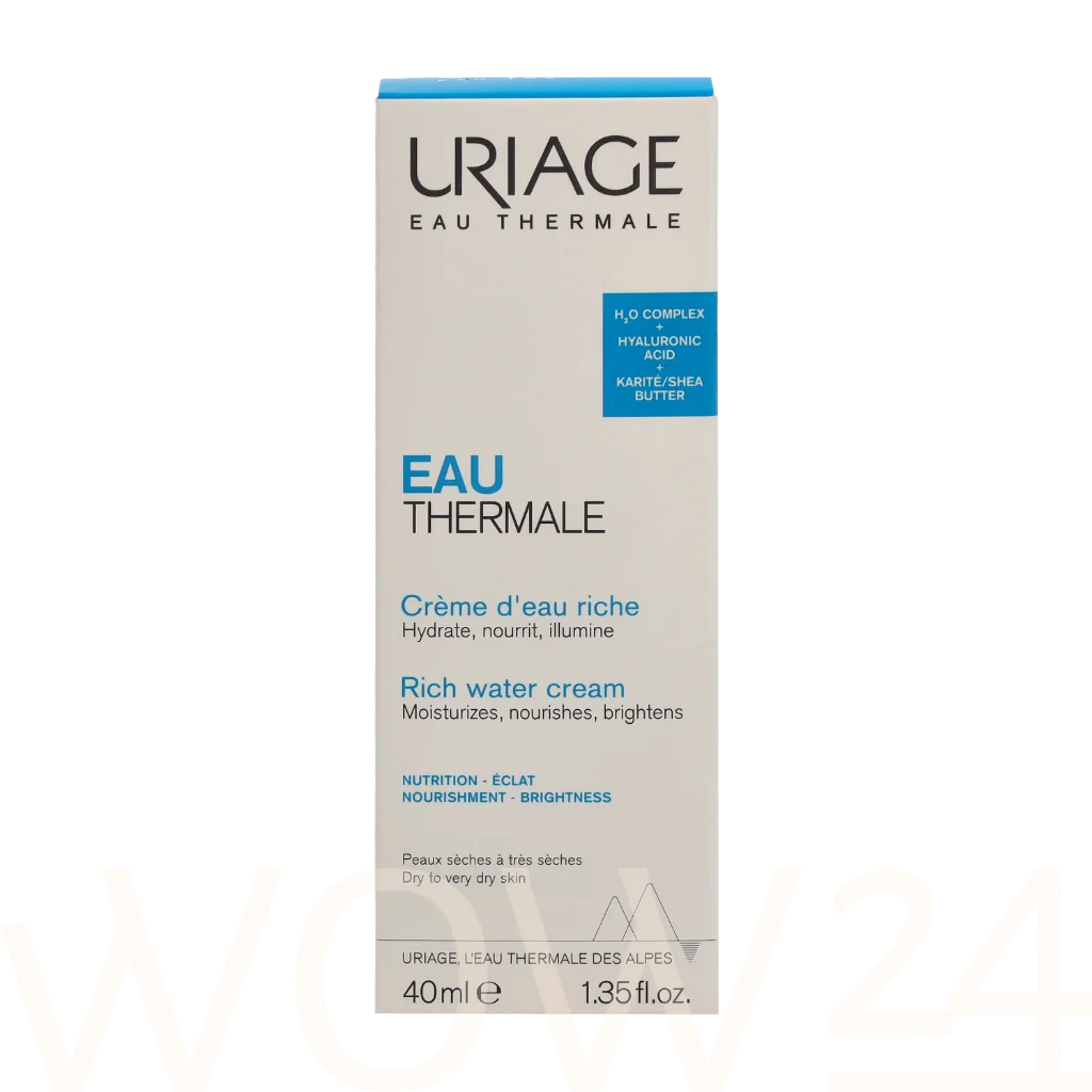 Uriage Eau Thermale Rich Water Cream Dieninis kremas Dieninis veido kremas Unisex