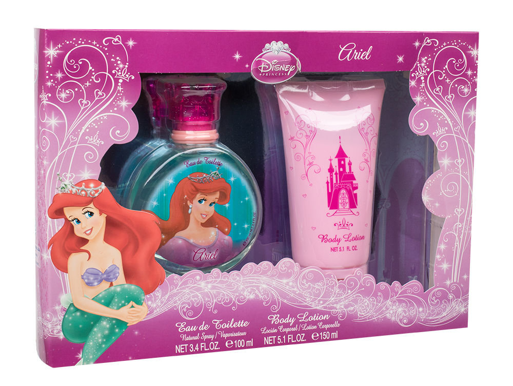 Disney Princess Ariel 100ml EDT 100 ml + body lotion 150 ml Kvepalai Vaikams EDT Rinkinys