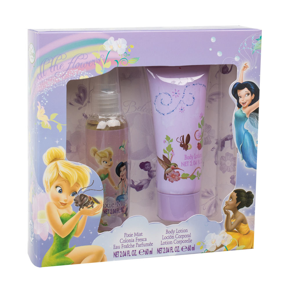 Disney Fairies Fairies 60ml body veil 60 ml + body lotion 60 ml Kvepalai Vaikams Kūno purškiklis Rinkinys