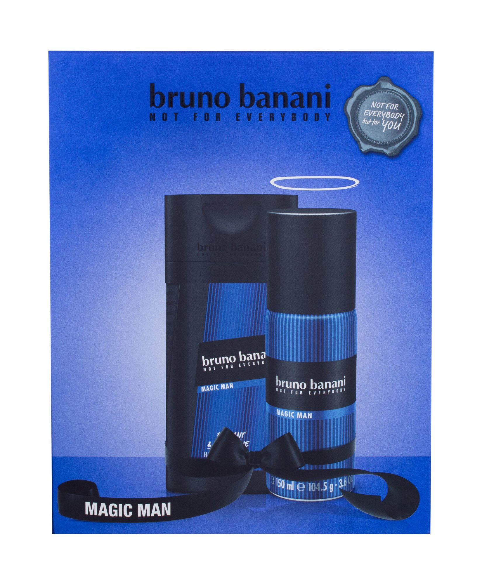 Bruno Banani Magic Man 150ml Deodorant 150 ml + Shower Gel 250 ml dezodorantas Rinkinys