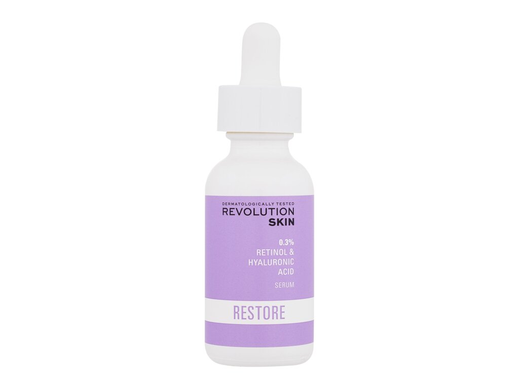 Revolution Skincare Restore 0.3% Retinol & Hyaluronic Acid Serum Veido serumas