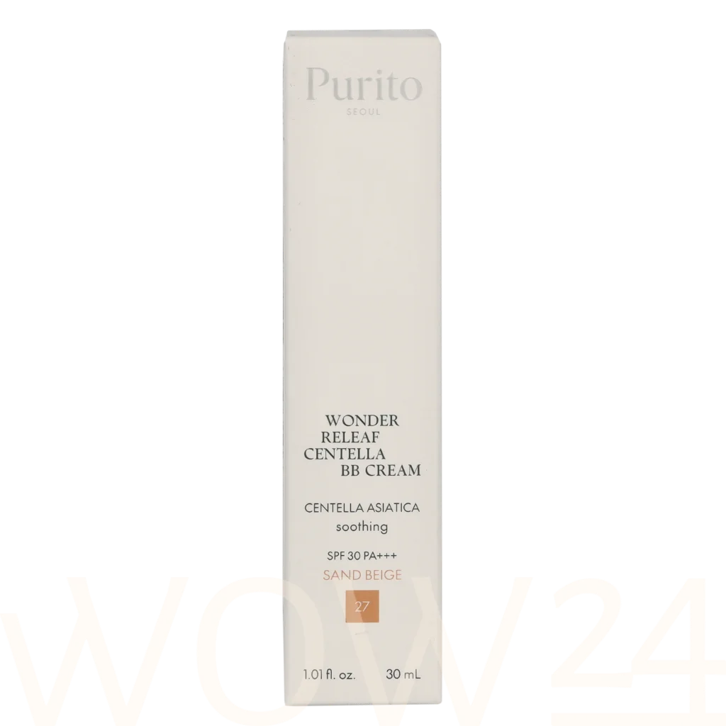 Purito Purito Seoul Wonder Releaf Centella BB Cream SPF30 PA+++ Veido kremas su atspalviu Moterims
