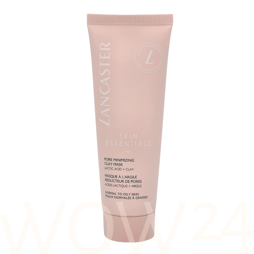Lancaster Lancaster Skin Essentials Pore Refining Clay Face Mask 75 ml natūrali veido odos priežiūros priemonė