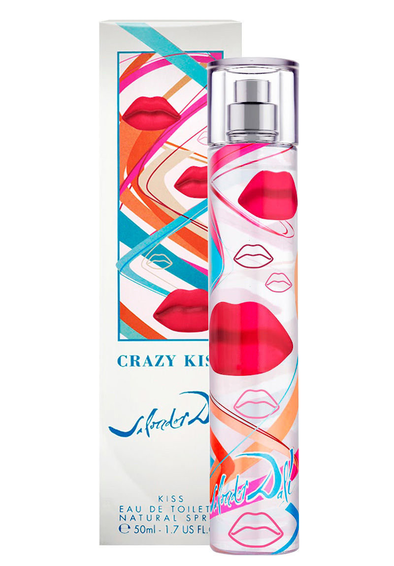 Salvador Dali Crazy Kiss 50ml Kvepalai Moterims EDT (Pažeista pakuotė)