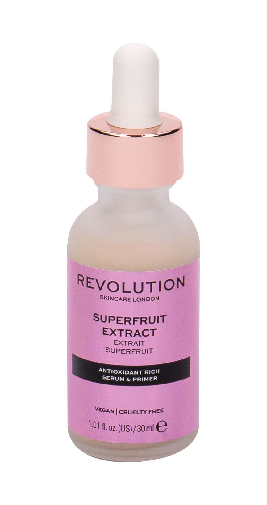Makeup Revolution London Skincare Superfruit Extract 30ml Veido serumas