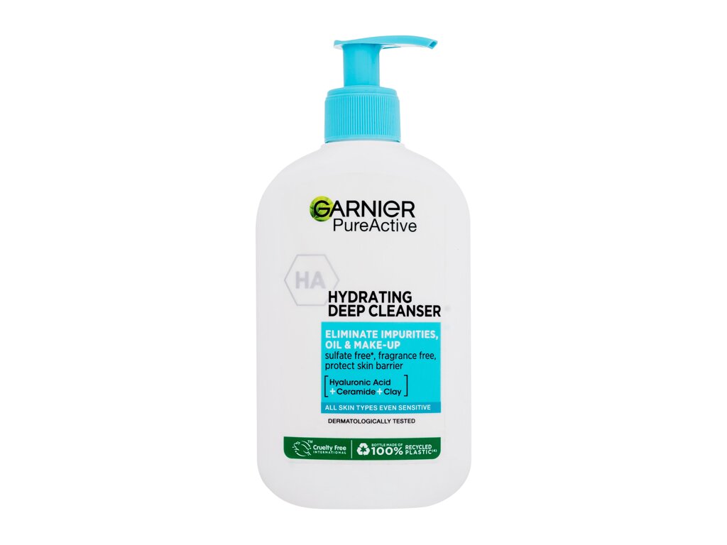 Garnier Pure Active Hydrating Deep Cleanser Gelinis prausiklis 250 ml Damaged box