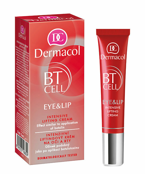 Dermacol BT Cell Eye&Lip Intensive Lifting Cream 15ml paakių kremas (Pažeista pakuotė)