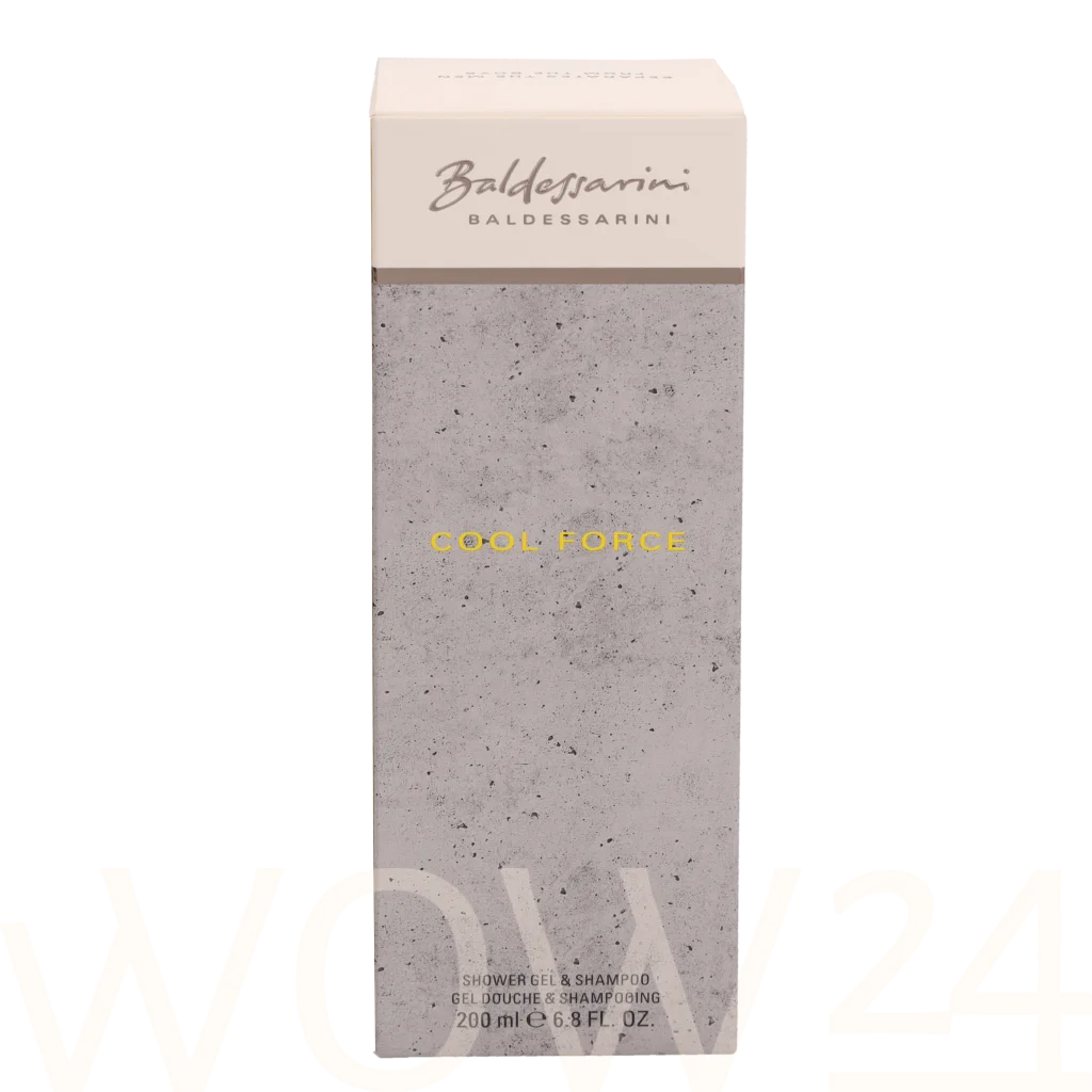Baldessarini Baldessarini Cool Force Shower Gel & Shampoo 200 ml Parfumuotas gelis