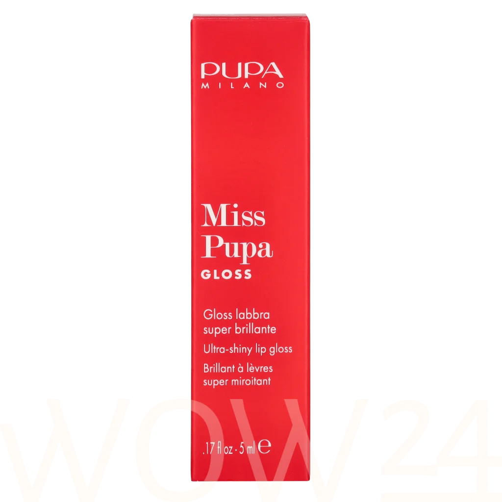 Pupa Pupa Miss Pupa Ultra-Shine Lip Gloss Lūpų blizgesys Lūpų blizgesis Moterims
