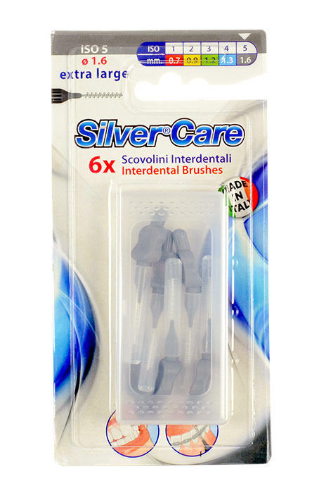 SilverCare Interdental Care 1,6 mm Extra Large tarpdančių siūlas