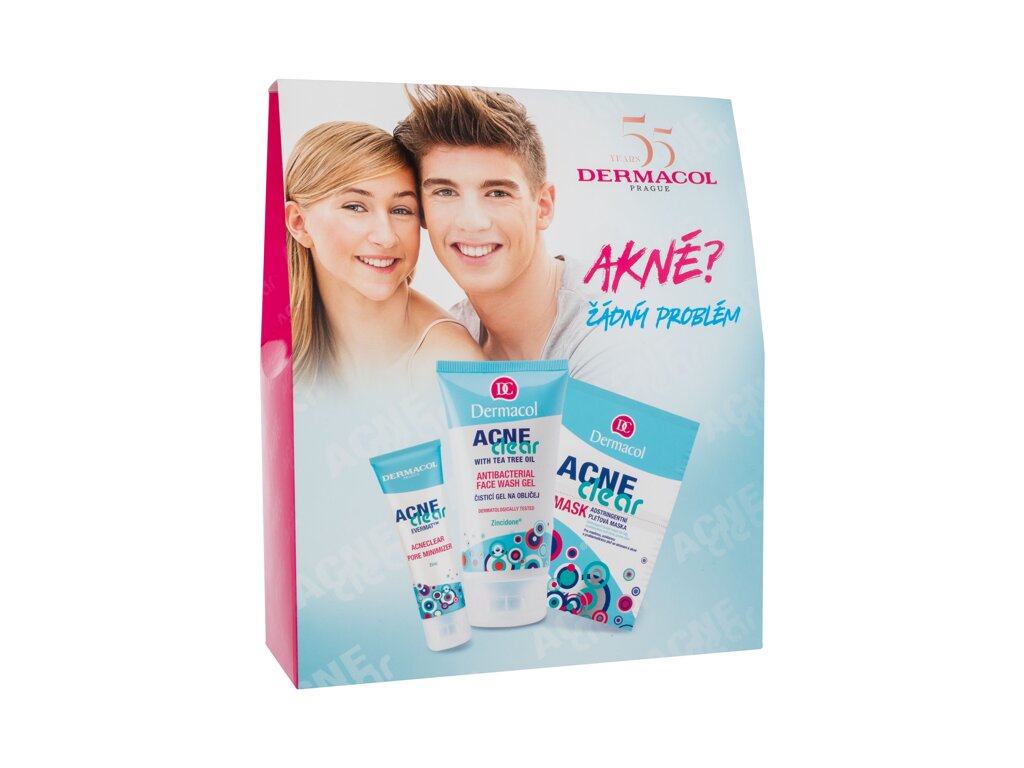 Dermacol AcneClear Dieninis kremas 50 ml Damaged box Set