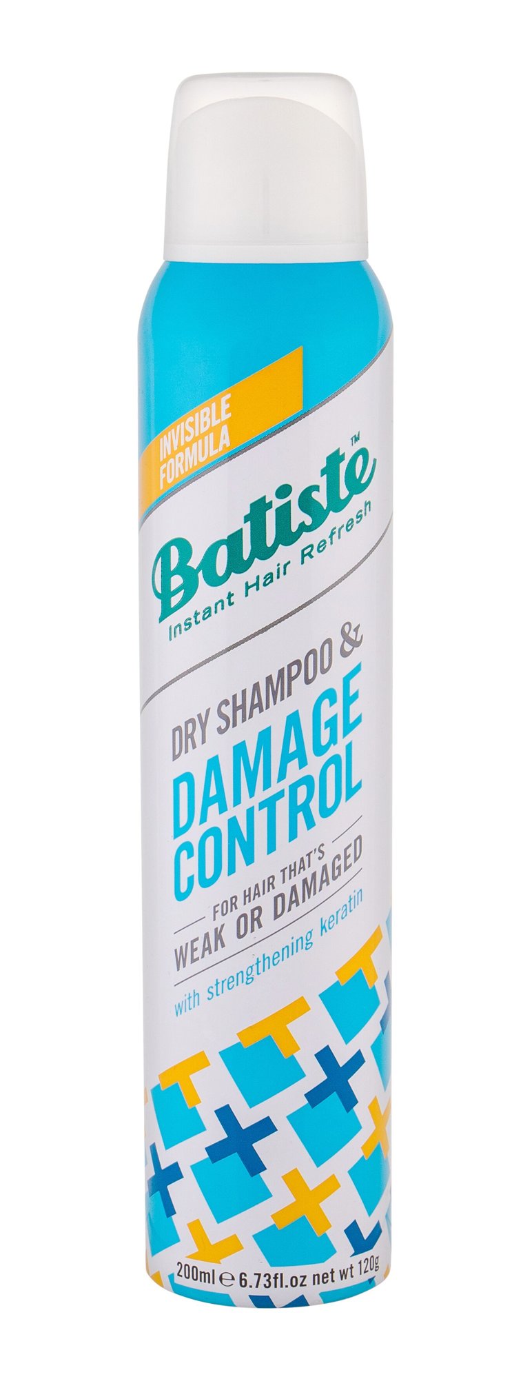 Batiste Damage Control 200ml sausas šampūnas (Pažeista pakuotė)
