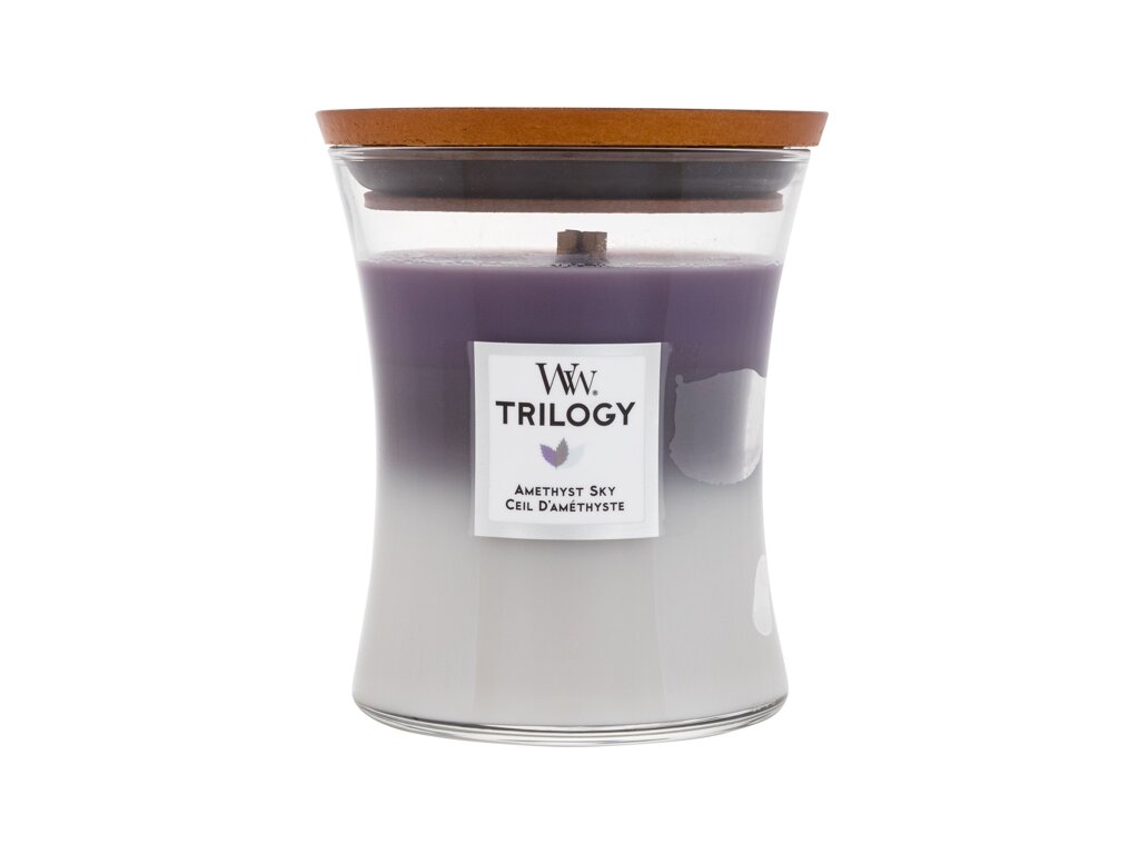 WoodWick Trilogy Amethyst Sky 275g Kvepalai Unisex Scented Candle