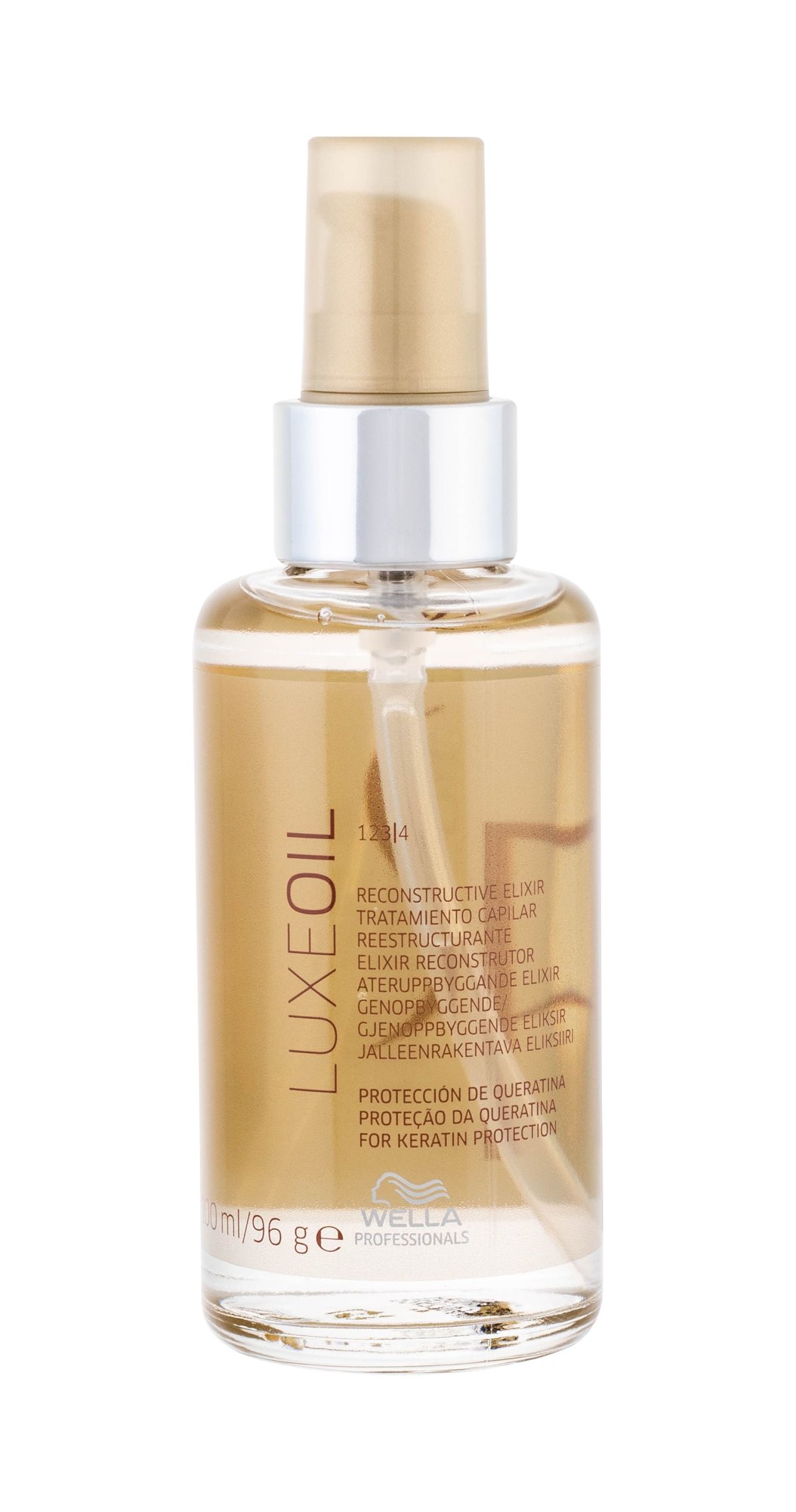 Wella SP Luxeoil Reconstructive Elixir 100ml plaukų aliejus (Pažeista pakuotė)