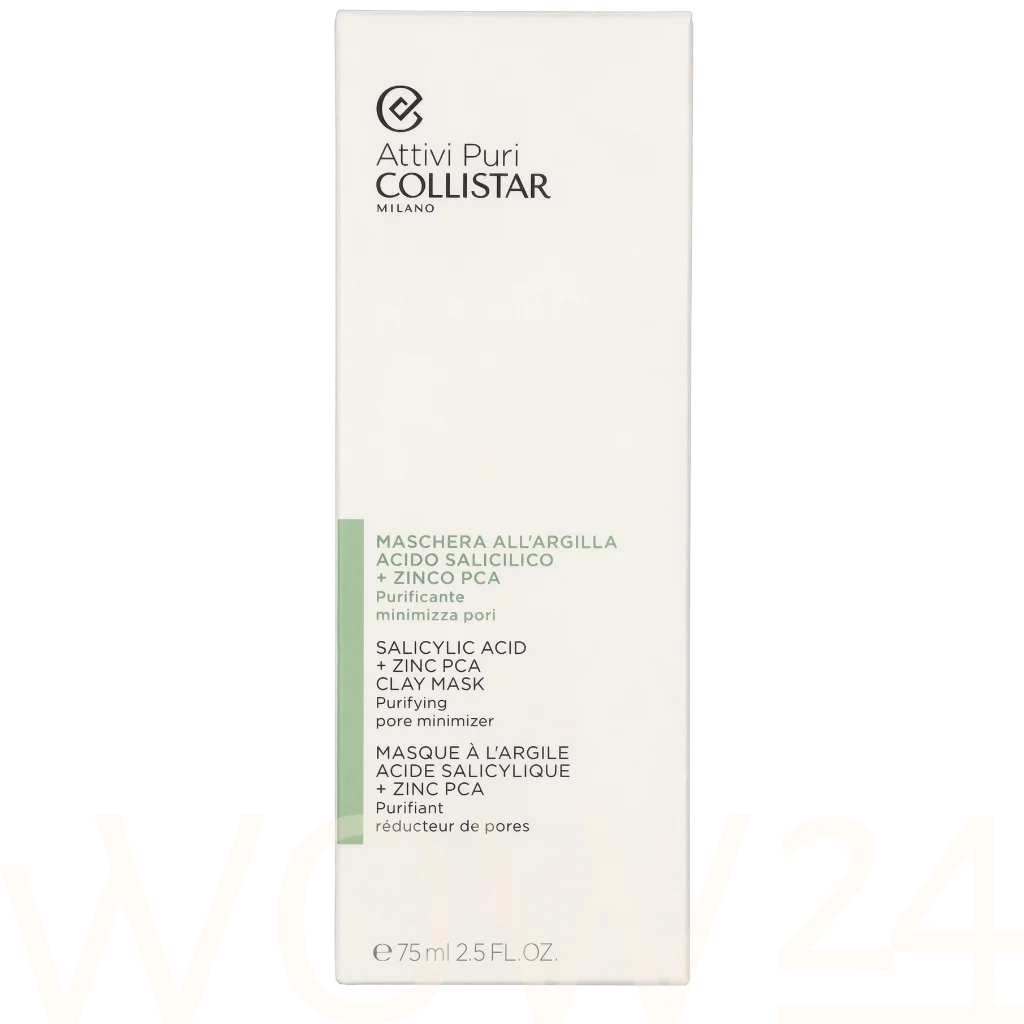 Collistar Collistar Salicyclic Acid + Zinc PCA Clay Mask 75 ml Vyrams