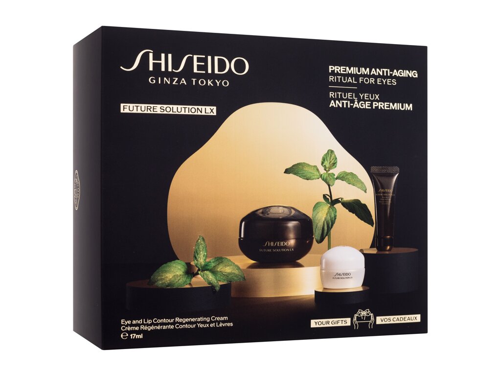 Shiseido Future Solution LX Eye And Lip Contour Regenerating Cream 17 ml Damaged box Set