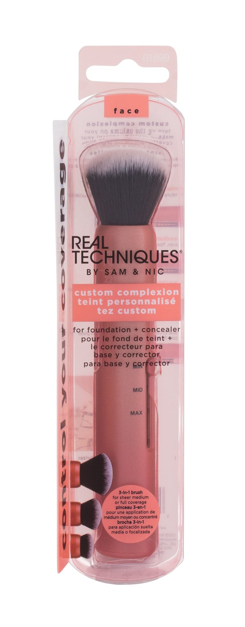 Real Techniques Brushes Custom Complexion teptukas