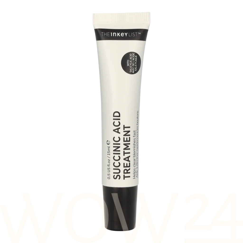 The Inkey List The Inkey List Succinic Acid Treatment 15 ml natūrali veido odos priežiūros priemonė