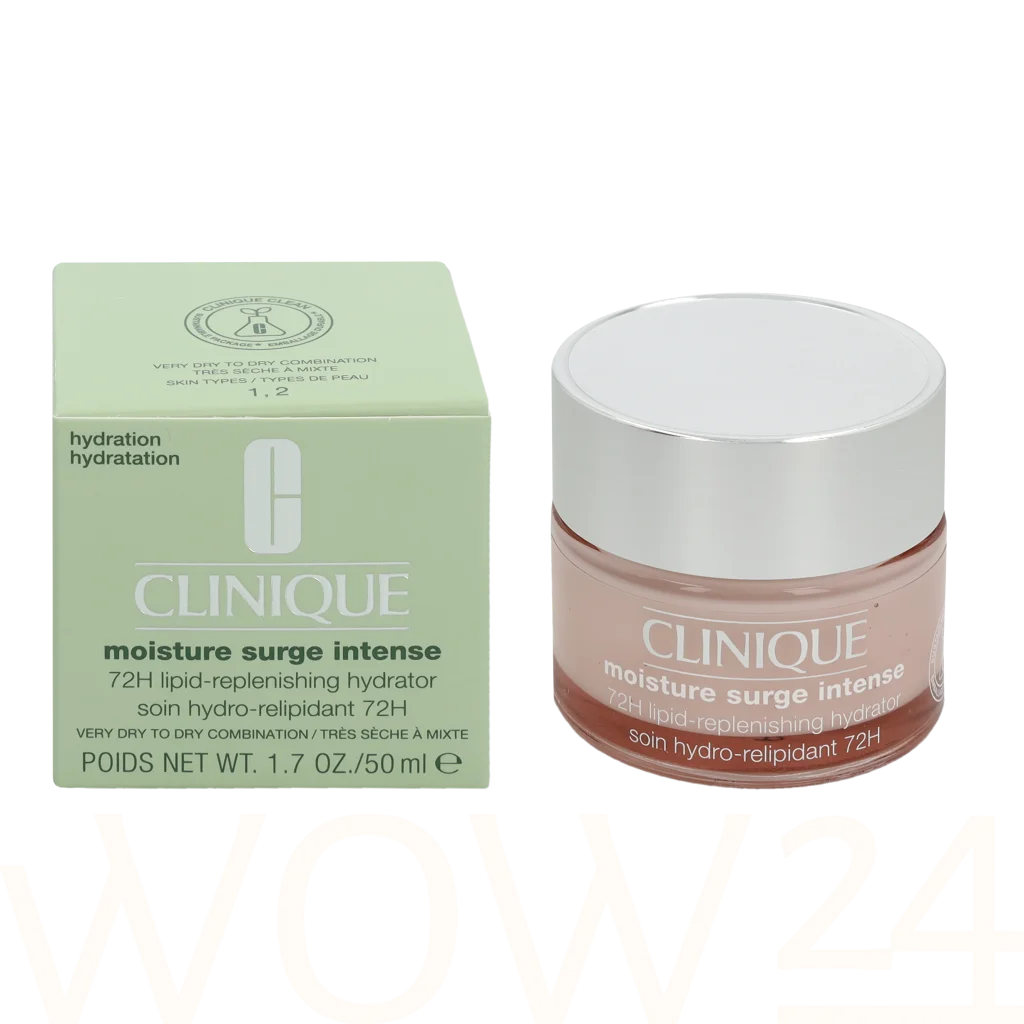 Clinique Clinique Moisture Surge Intense 72H Lipid-Replenishing Hydr. 50 ml veido gelis