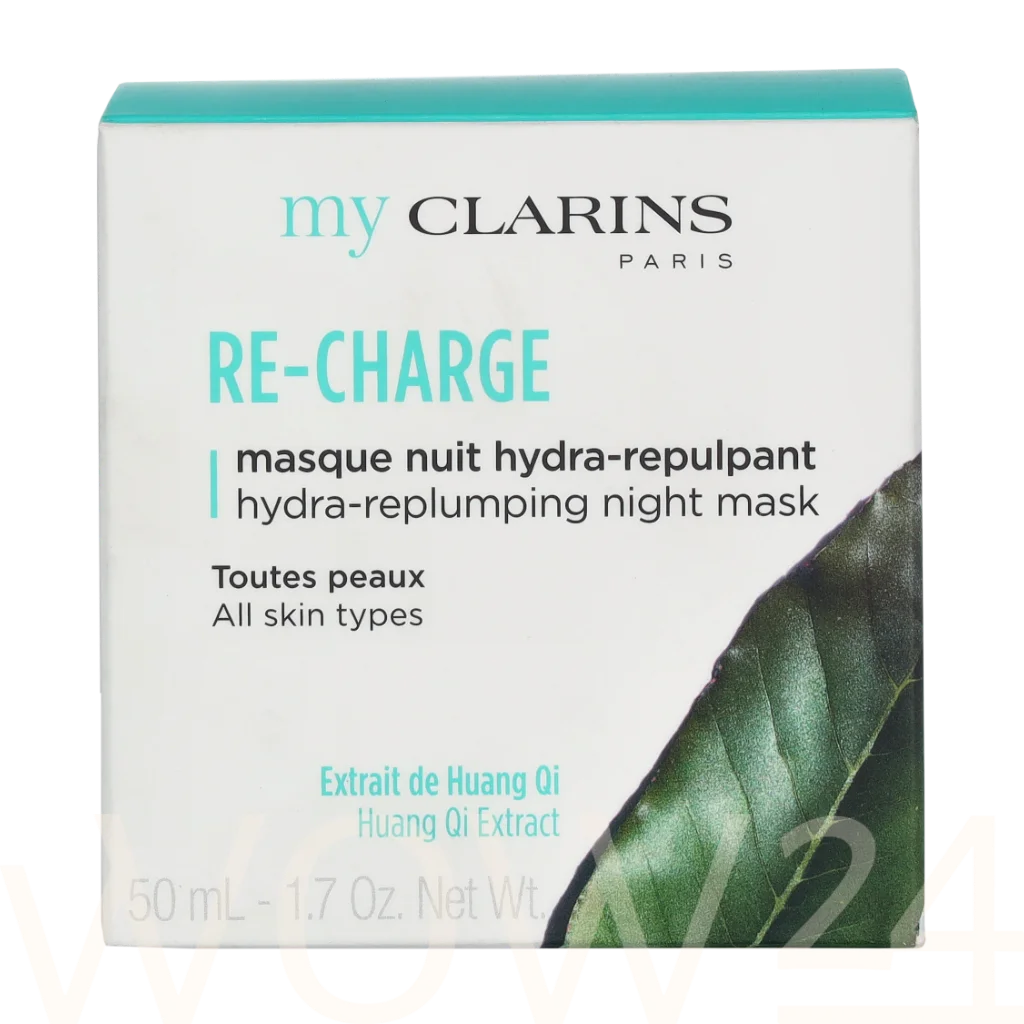 Clarins Clarins Re-Charge Hydra-Replumping Night Mask 50 ml Vyrams