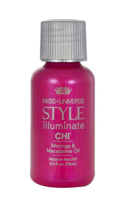 Farouk Systems CHI Style Illuminate Moringa & Macadamia Oil 15ml plaukų aliejus (Pažeista pakuotė)
